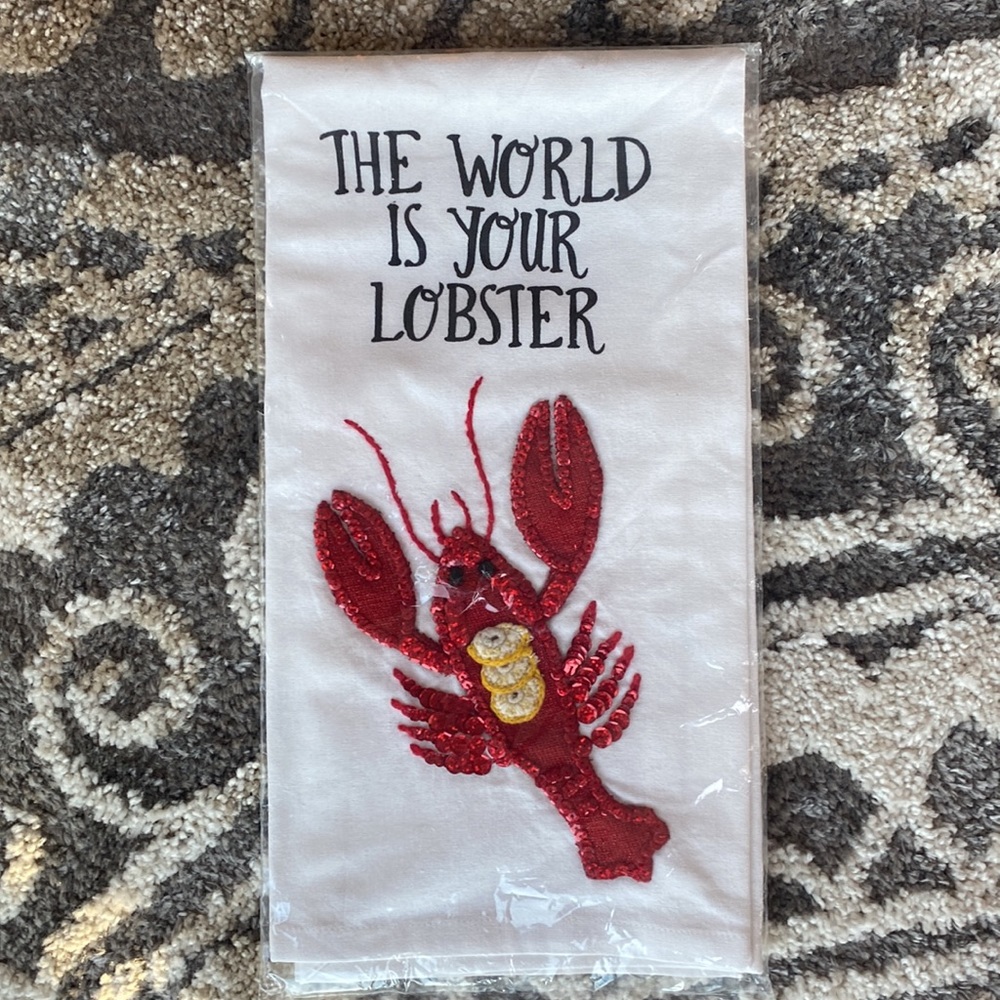 Decorative kitchen towel